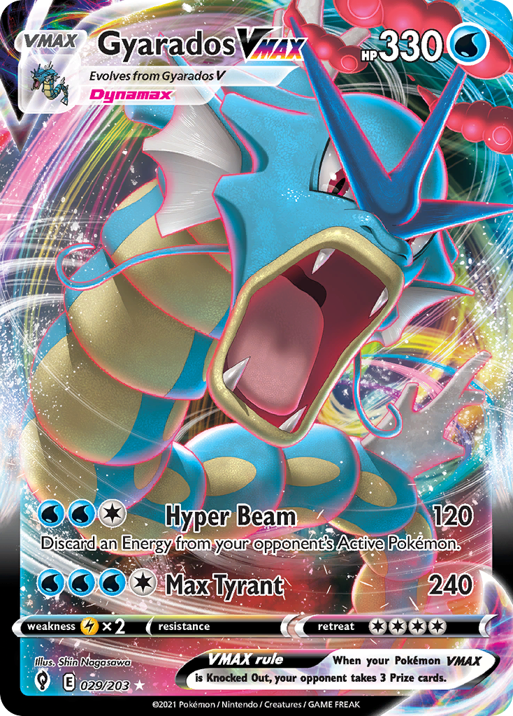 Gyarados VMAX - Evolving Skies SET-29