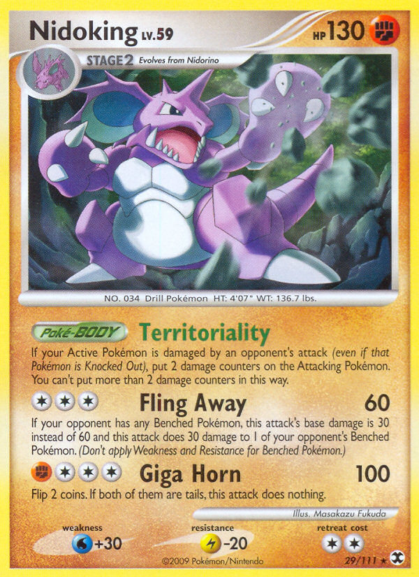 Nidoking - Rising Rivals SET-29