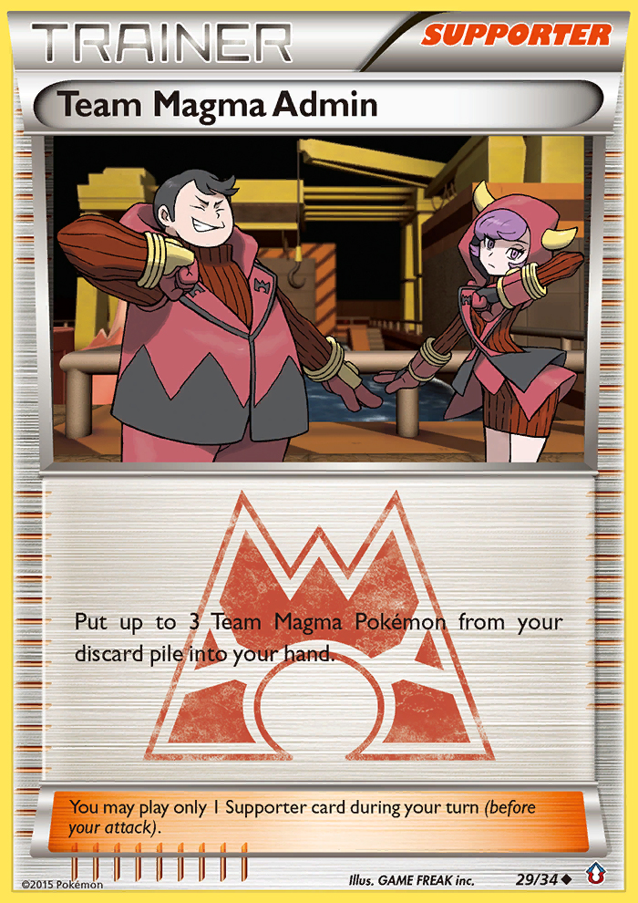 Team Magma Admin - Double Crisis SET-29