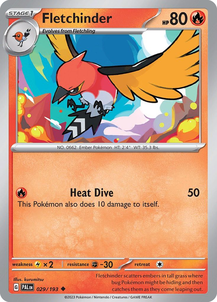Fletchinder - Paldea Evolved SET-29