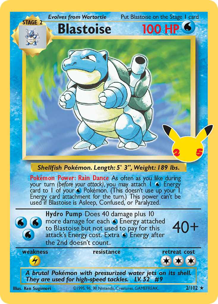 Blastoise - Celebrations: Classic Collection SET-2_A