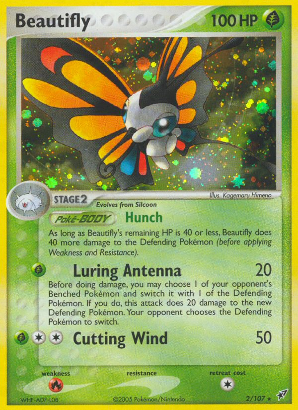 Beautifly - Deoxys SET-2