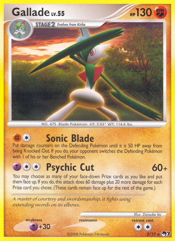 Gallade - POP Series 7 SET-2