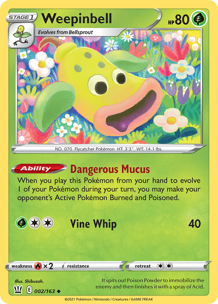Weepinbell - Battle Styles SET-2