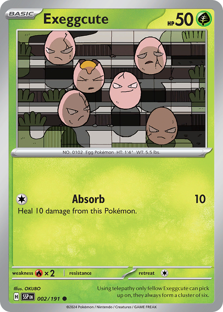 Exeggcute - Surging Sparks SET-2