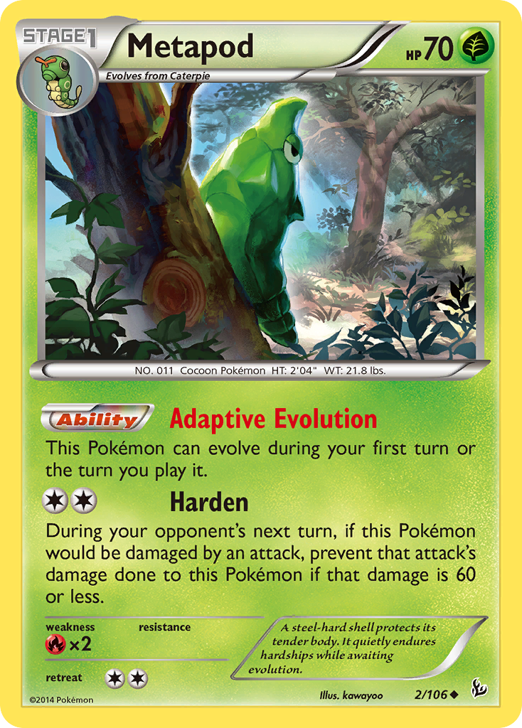 Metapod - Flashfire SET-2