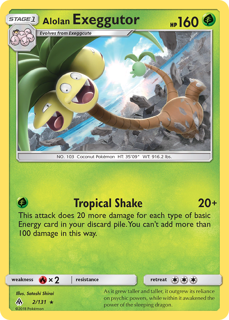 Alolan Exeggutor - Forbidden Light SET-2