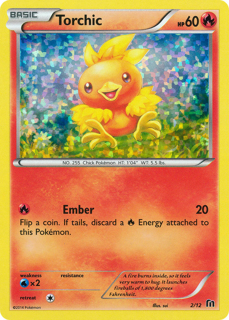Torchic - McDonald's Collection 2016 SET-2