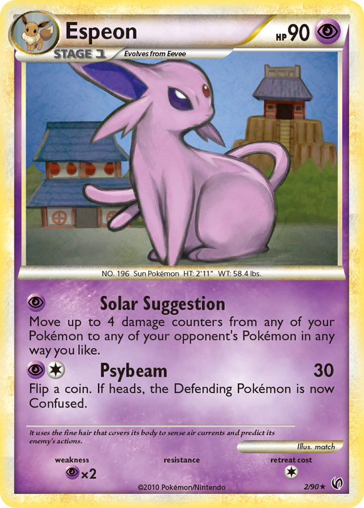 Espeon - HS Undaunted SET-2