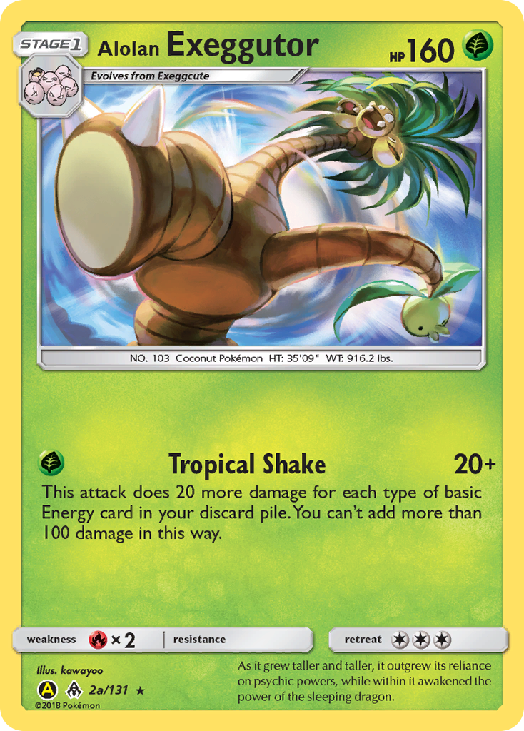 Alolan Exeggutor - Forbidden Light SET-2a
