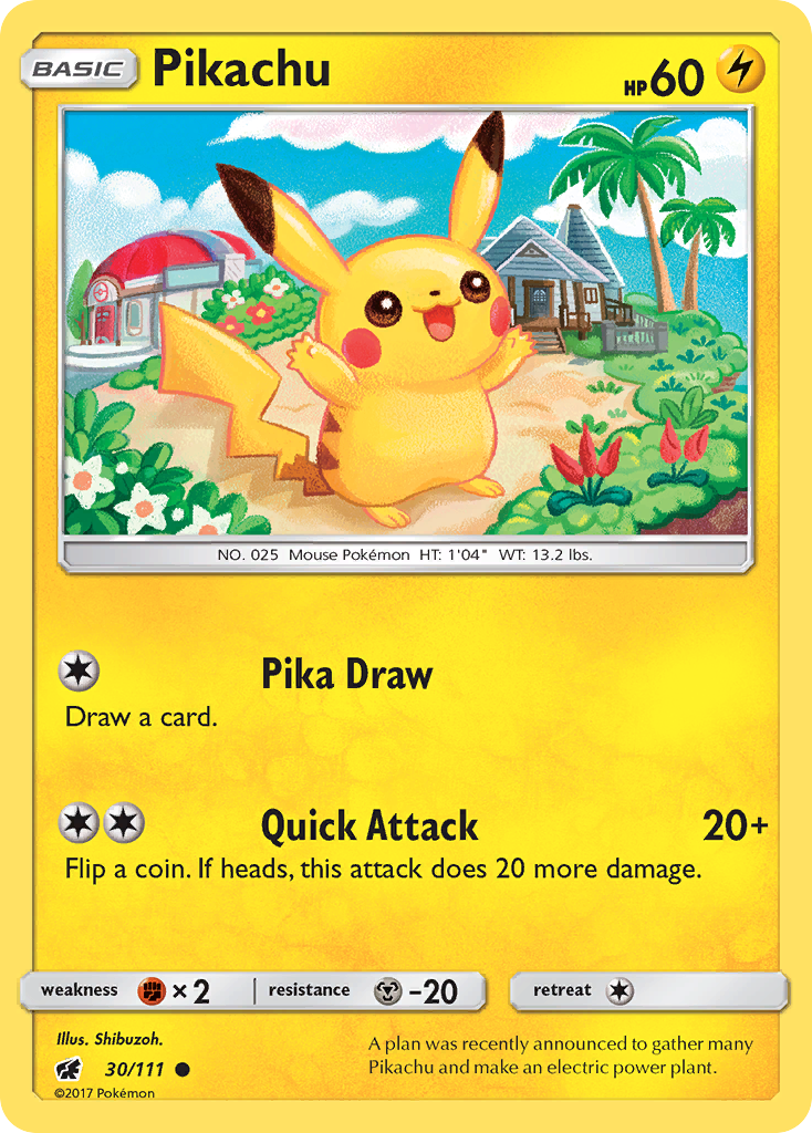 Pikachu - Crimson Invasion SET-30