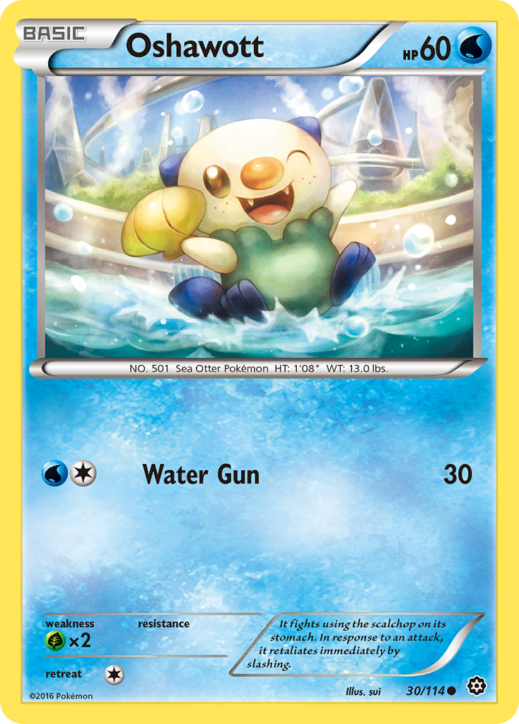 Oshawott - Steam Siege SET-30