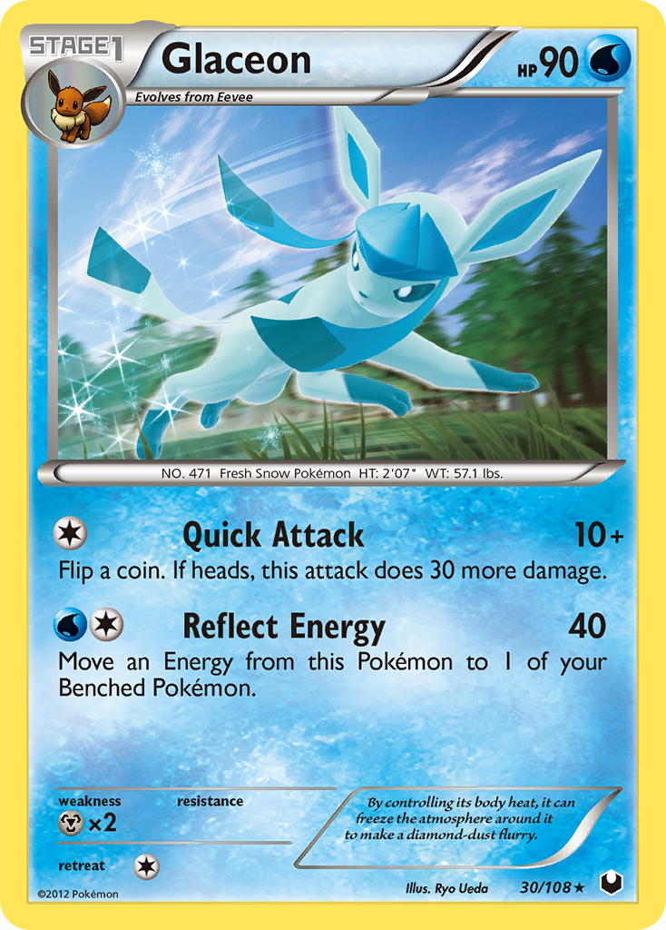 Glaceon - Dark Explorers SET-30