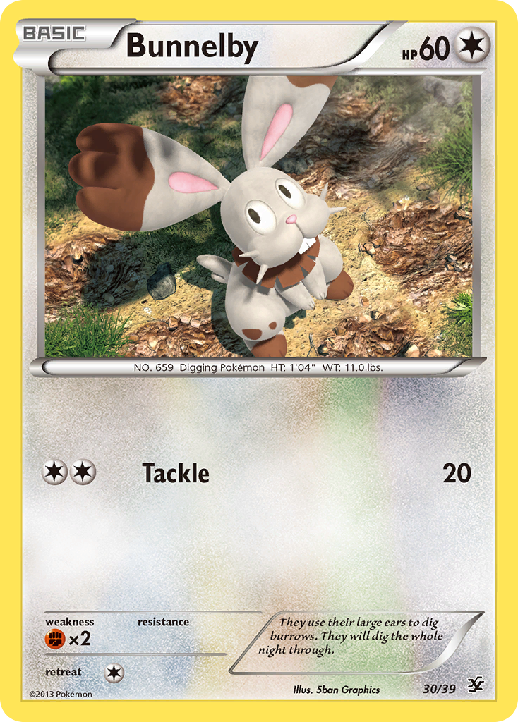 Bunnelby - Kalos Starter Set SET-30