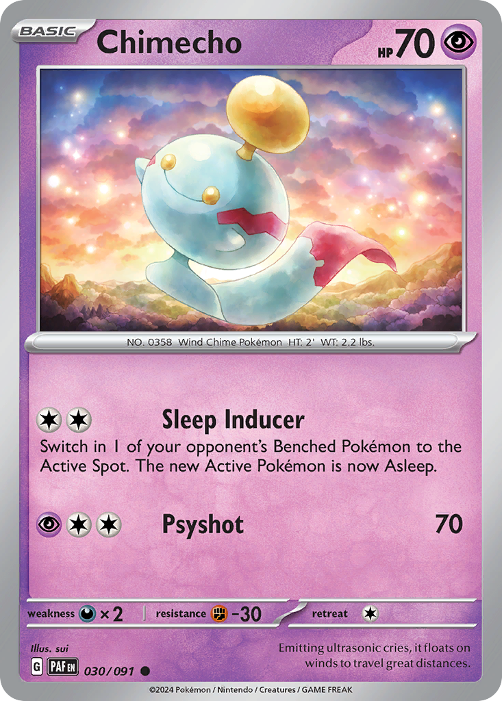 Chimecho - Paldean Fates SET-30