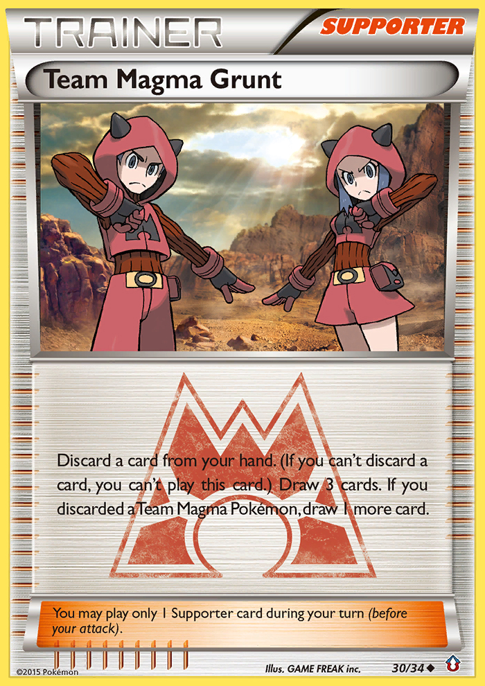 Team Magma Grunt - Double Crisis SET-30