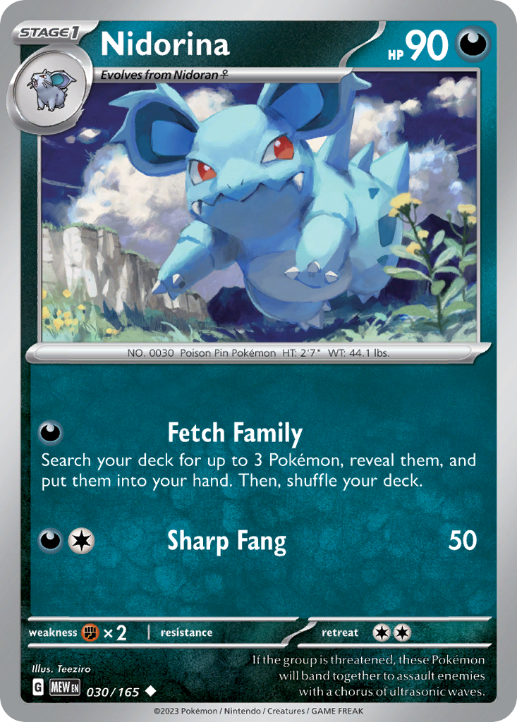 Nidorina - 151 SET-30