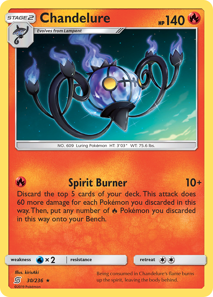 Chandelure - Unified Minds SET-30