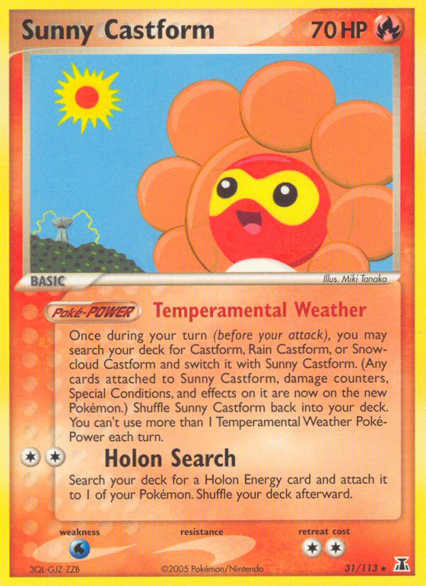 Sunny Castform - Delta Species SET-31