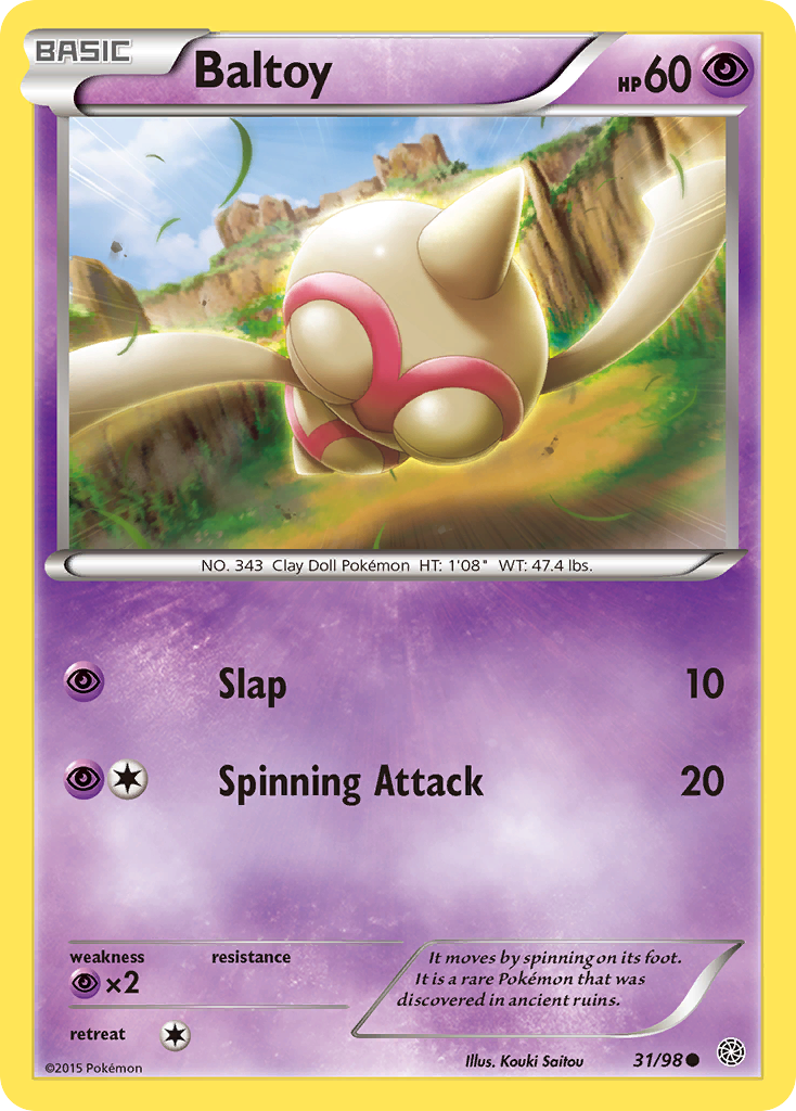 Baltoy - Ancient Origins SET-31