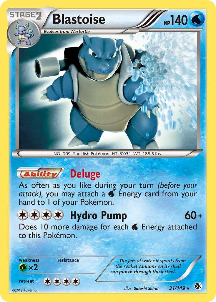 Blastoise - Boundaries Crossed SET-31