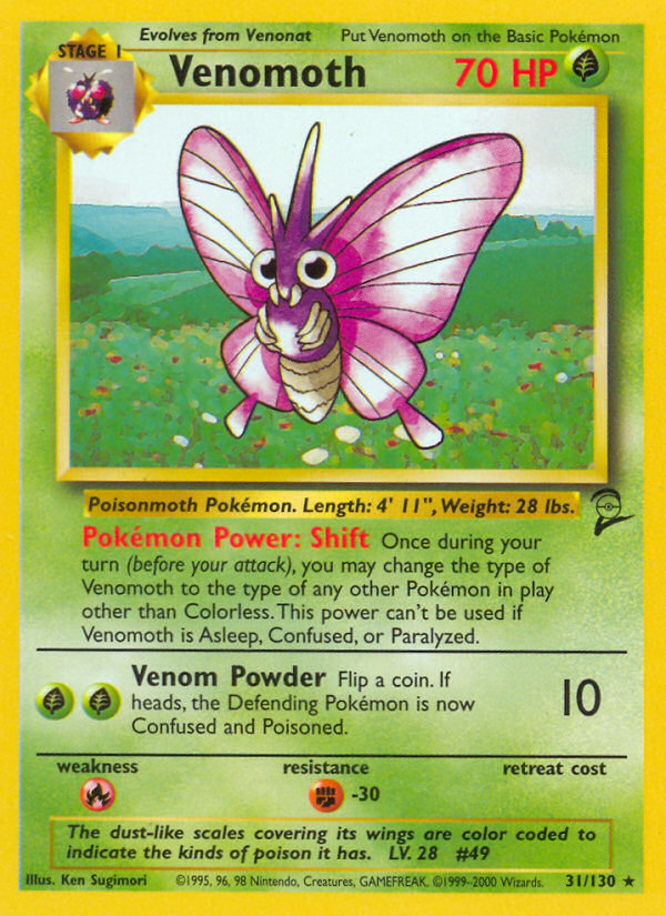Venomoth - Base SET 2-31