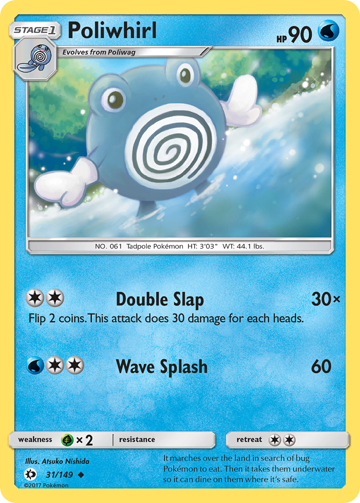 Poliwhirl - Sun & Moon SET-31