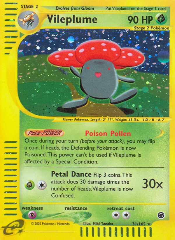 Vileplume - Expedition Base Set SET-31
