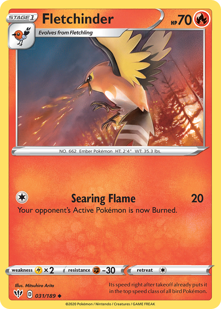 Fletchinder - Darkness Ablaze SET-31