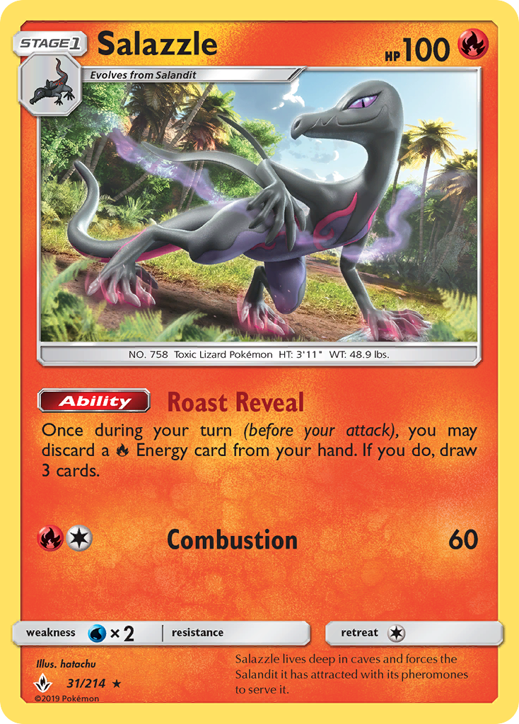 Salazzle - Unbroken Bonds SET-31