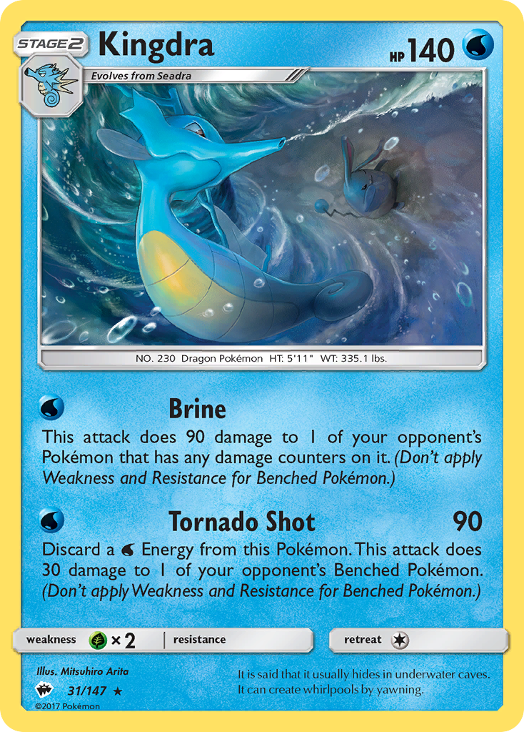Kingdra - Burning Shadows SET-31
