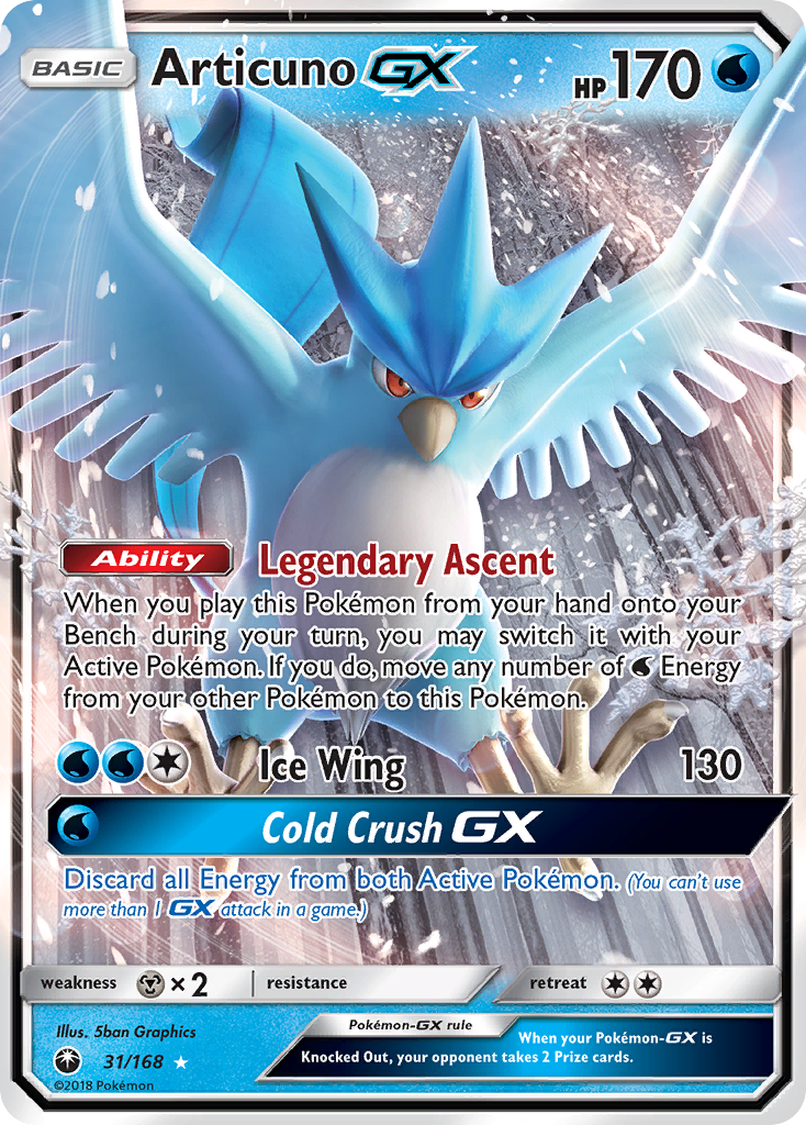 Articuno-GX - Celestial Storm SET-31