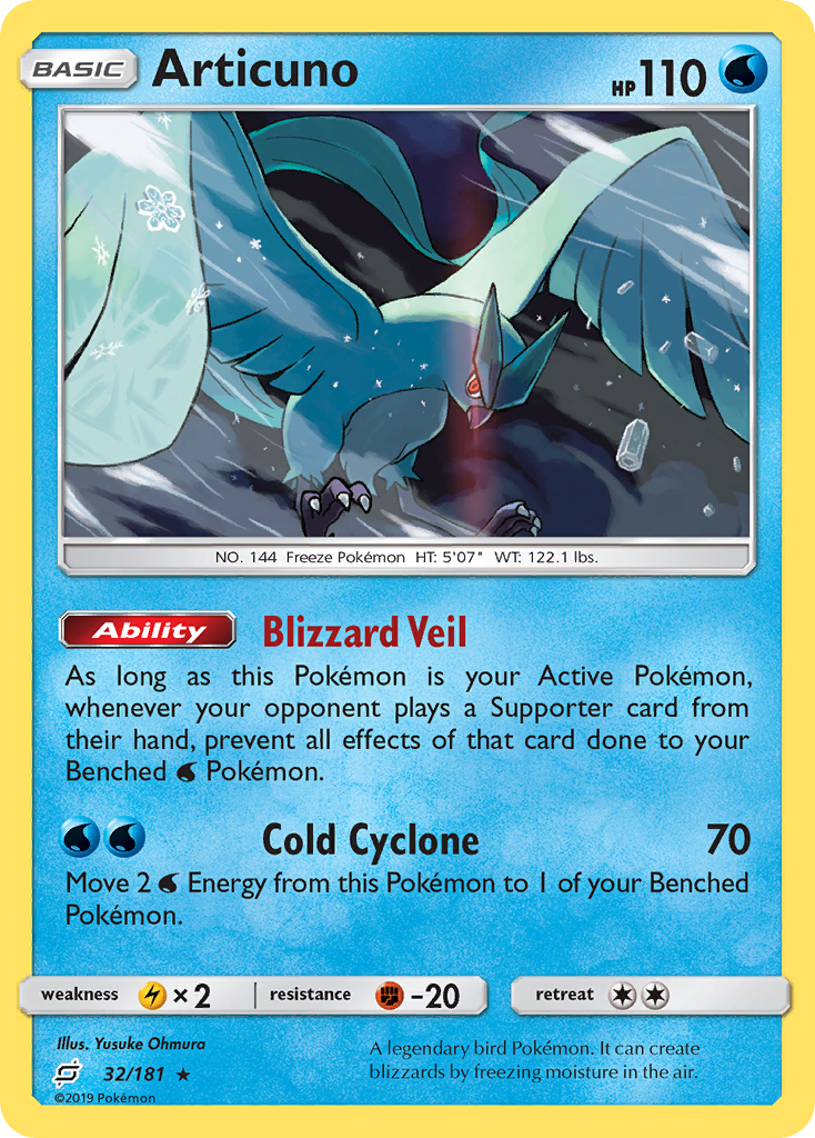 Articuno - Team Up SET-32