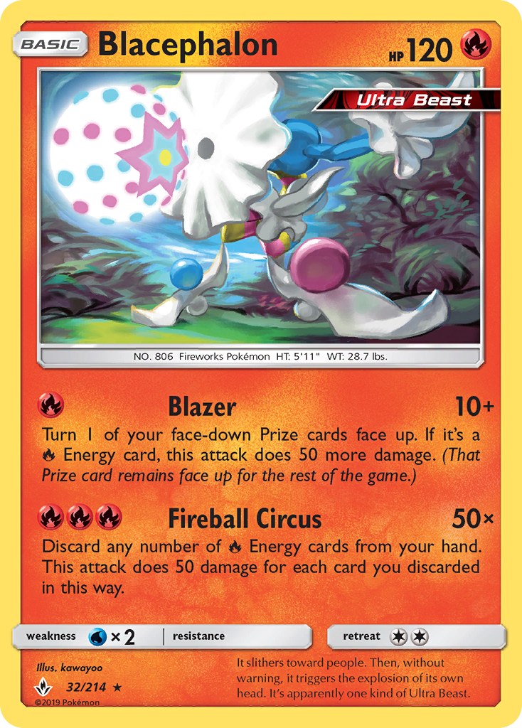 Blacephalon - Unbroken Bonds SET-32