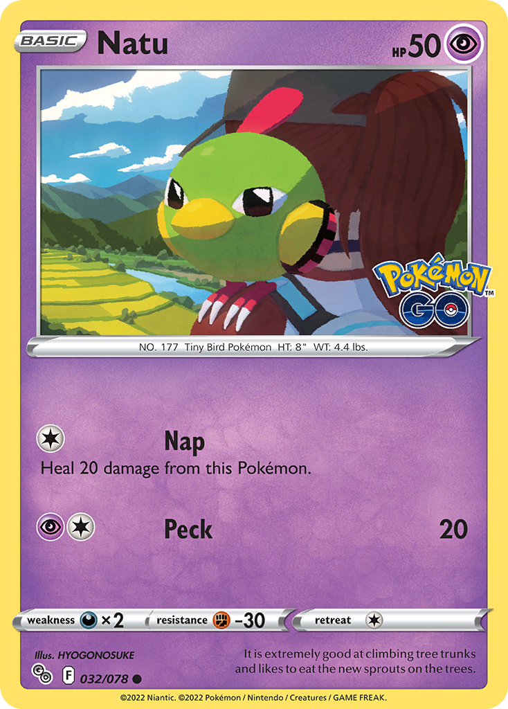 Natu - Pokemon GO SET-32