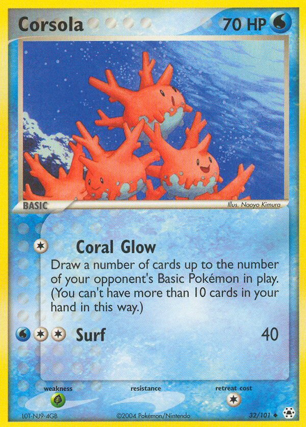 Corsola - Hidden Legends SET-32