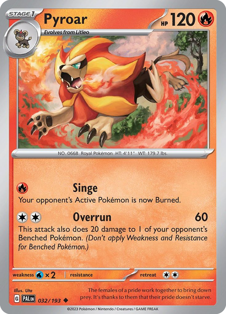 Pyroar - Paldea Evolved SET-32