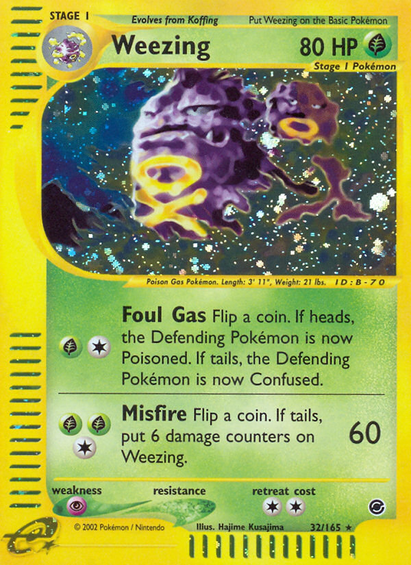 Weezing - Expedition Base Set SET-32