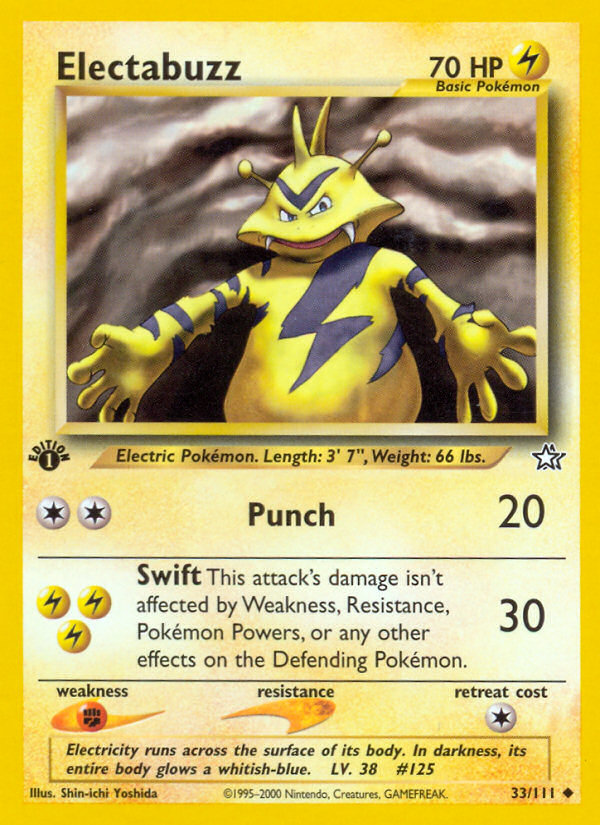 Electabuzz - Neo Genesis SET-33