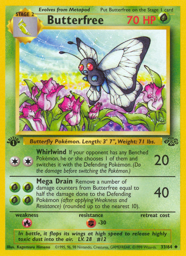Butterfree - Jungle SET-33
