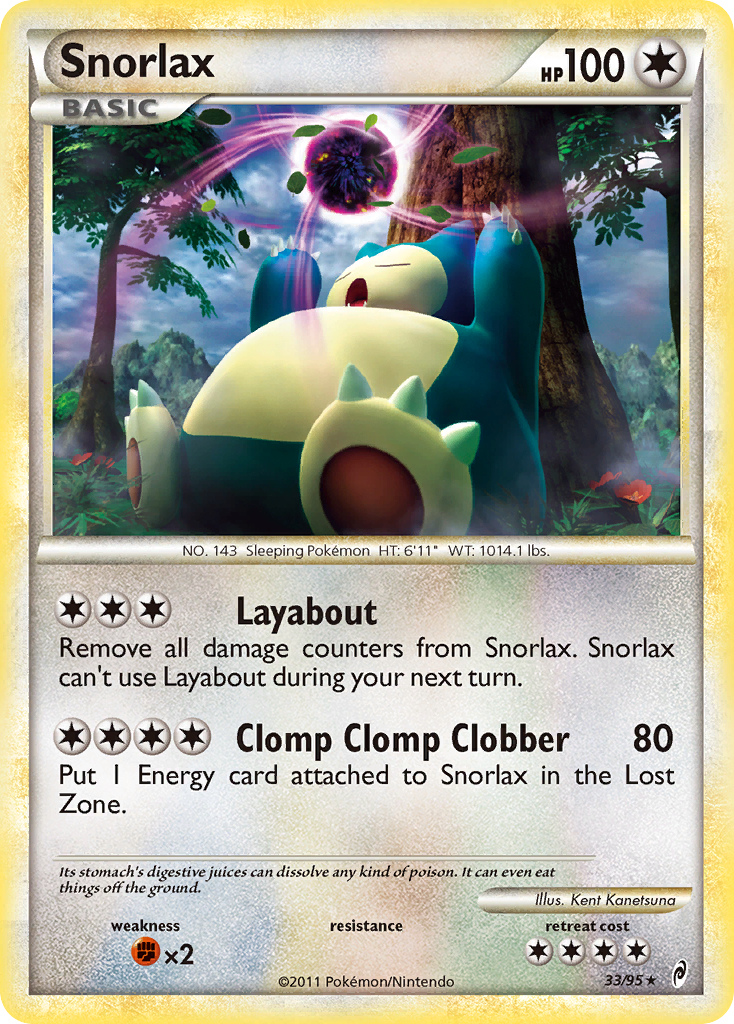 Snorlax - Call of Legends SET-33