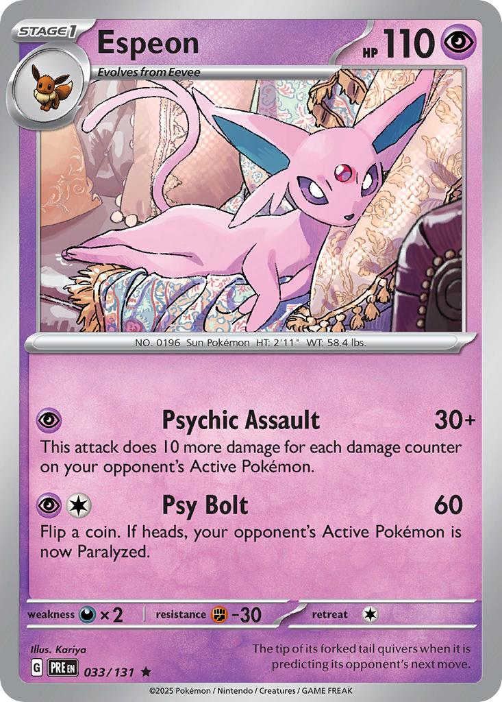 Espeon - Prismatic Evolutions SET-33