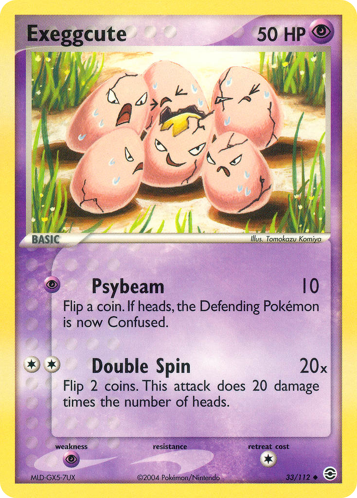 Exeggcute - FireRed & LeafGreen SET-33