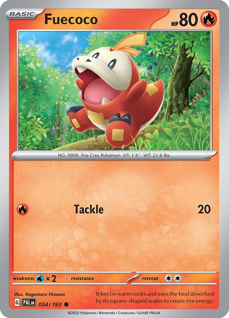 Fuecoco - Paldea Evolved SET-34