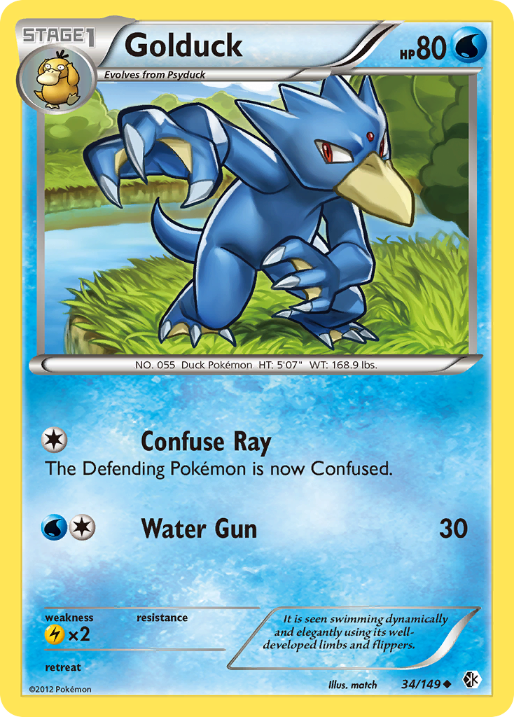 Golduck - Boundaries Crossed SET-34