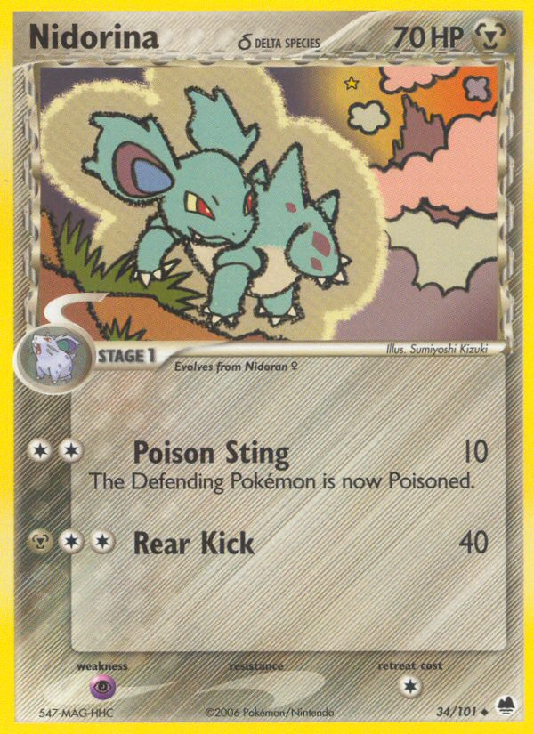 Nidorina? - Dragon Frontiers SET-34