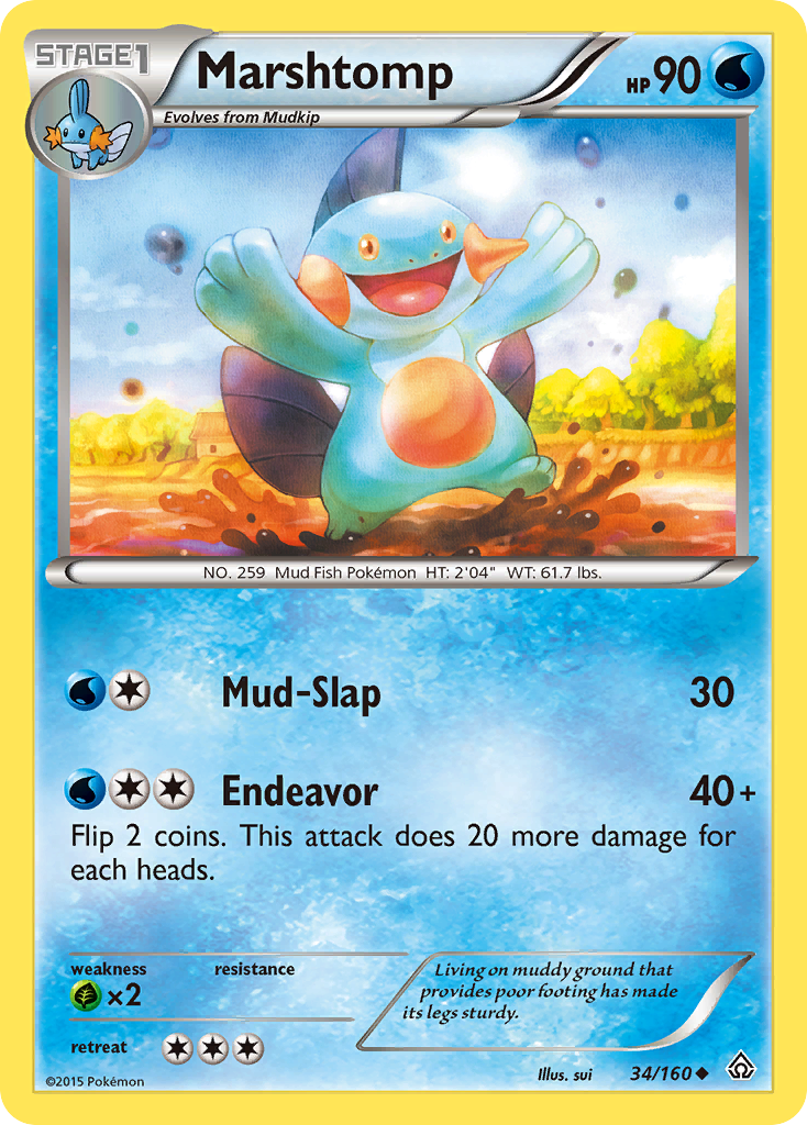 Marshtomp - Primal Clash SET-34