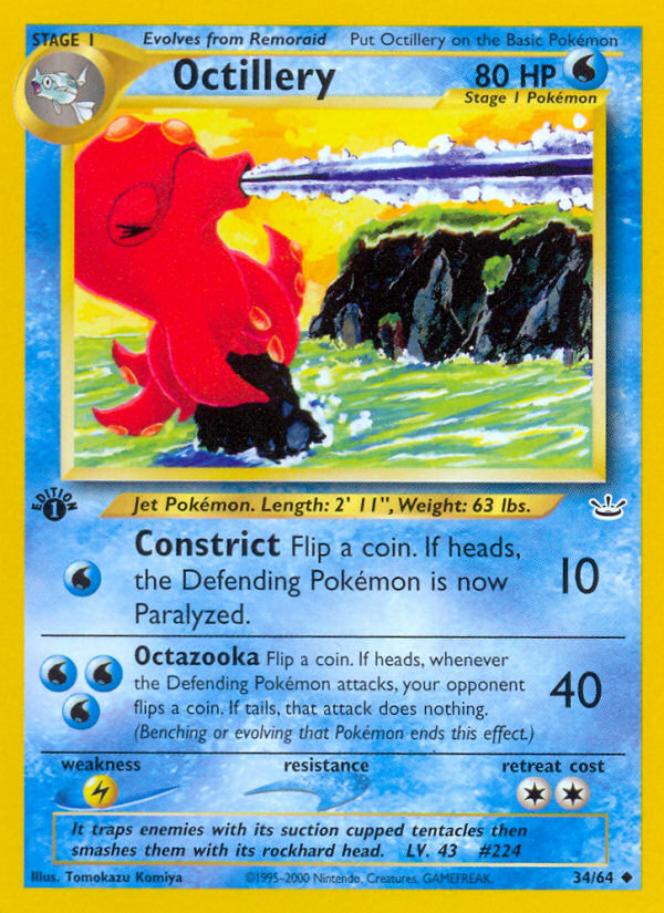 Octillery - Neo Revelation SET-34
