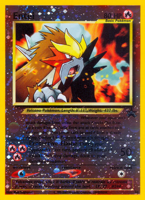 Entei - Wizards Black Star Promos SET-34
