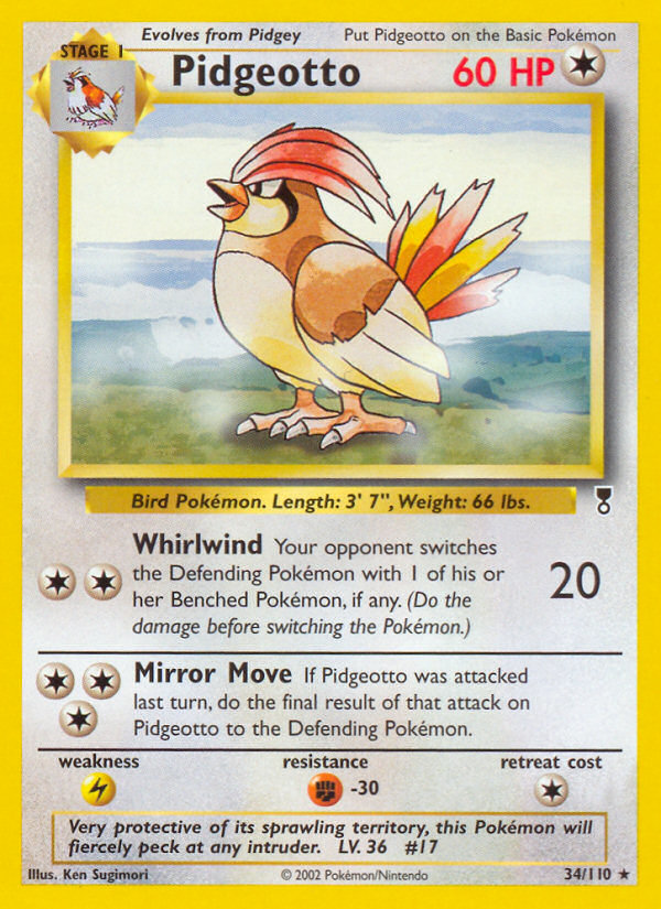 Pidgeotto - Legendary Collection SET-34